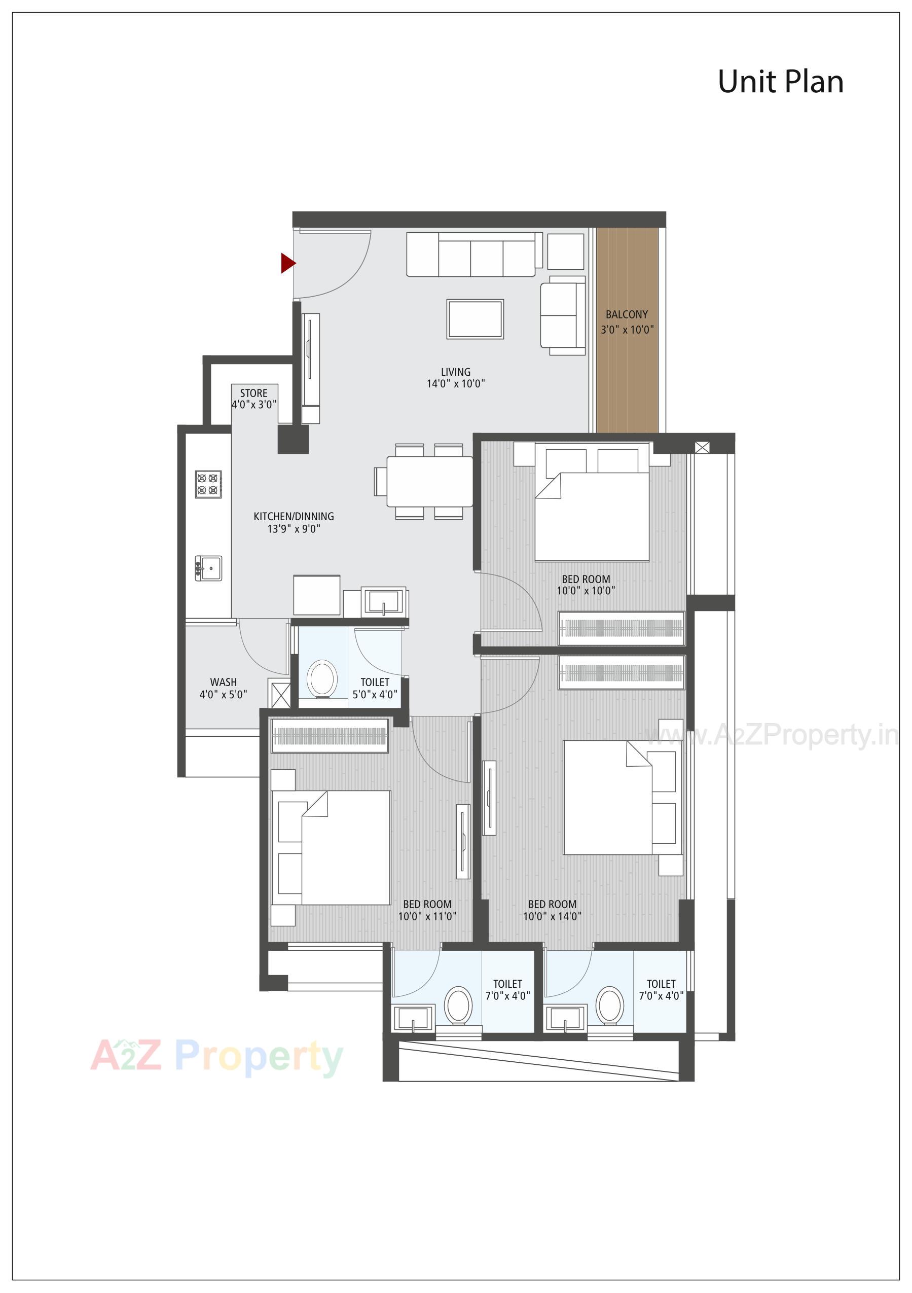 Layout of real estate project Aryaman Glory located at Tragad, Ahmedabad, Gujarat