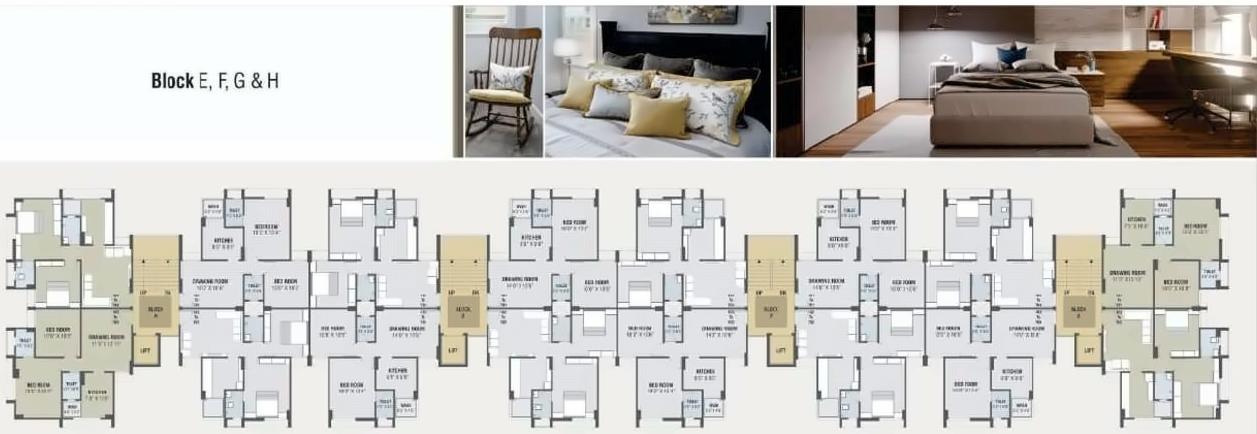 Layout of real estate project Aryaman Heights located at Vatva, Ahmedabad, Gujarat