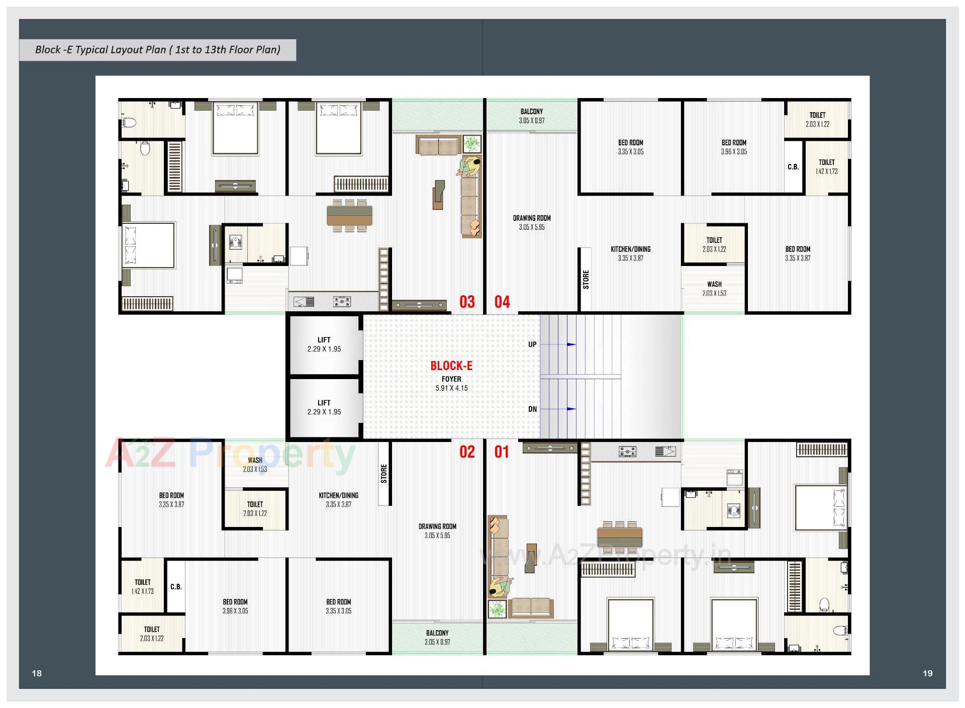 Layout of real estate project Aryaman Kalpvruksh located at Hathijan, Ahmedabad, Gujarat