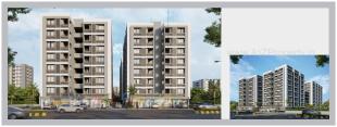 Elevation of real estate project Aryaman Residency located at Vatva, Ahmedabad, Gujarat