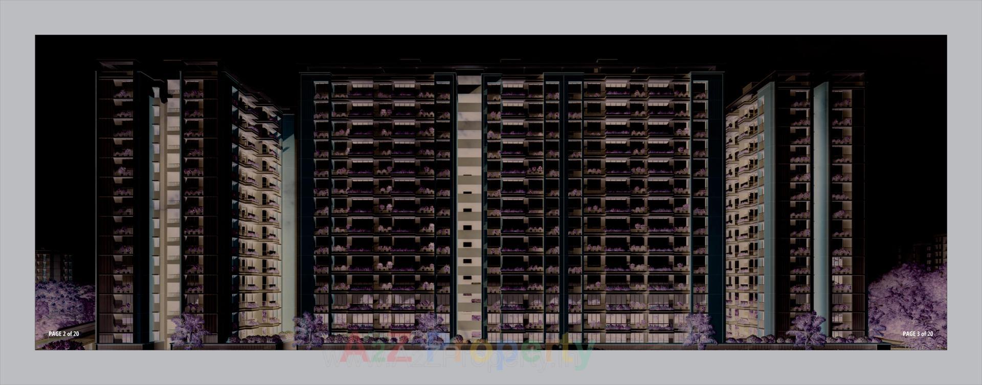 3D Elevation of real estate project Aryan Elegance located at Paldi, Ahmedabad, Gujarat