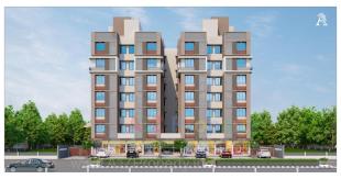 Elevation of real estate project Ashirwad Flora located at Ramol, Ahmedabad, Gujarat