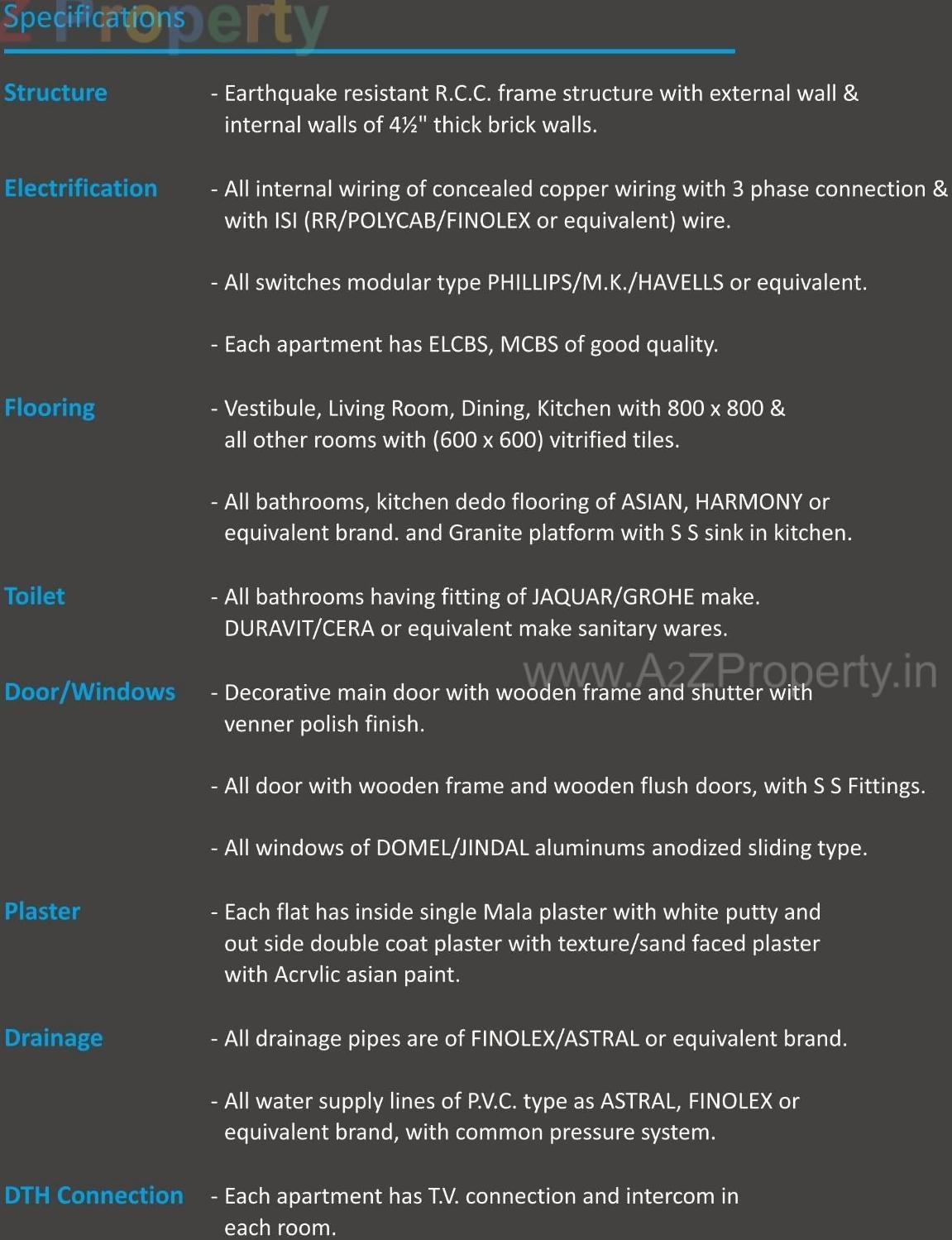 Project Specifications