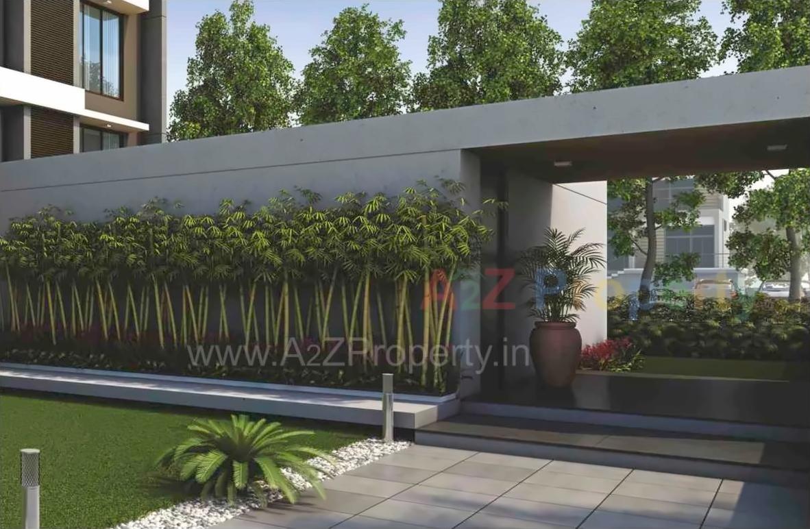 3D Elevation of real estate project Ashray Heaven located at Sola, Ahmedabad, Gujarat