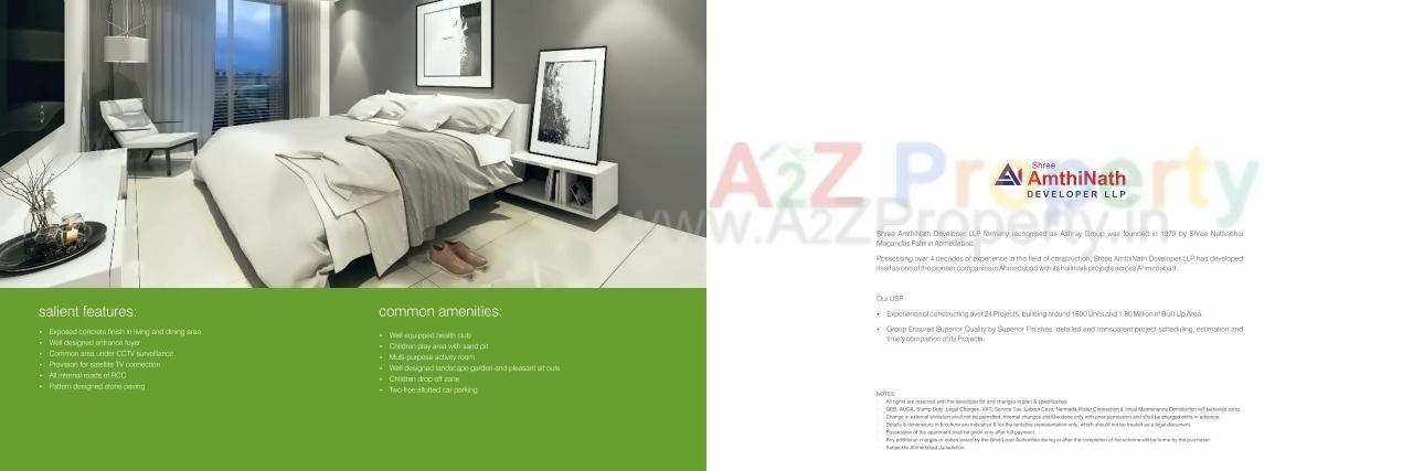  of real estate project Ashray Serene located at Chandkheda, Ahmedabad, Gujarat