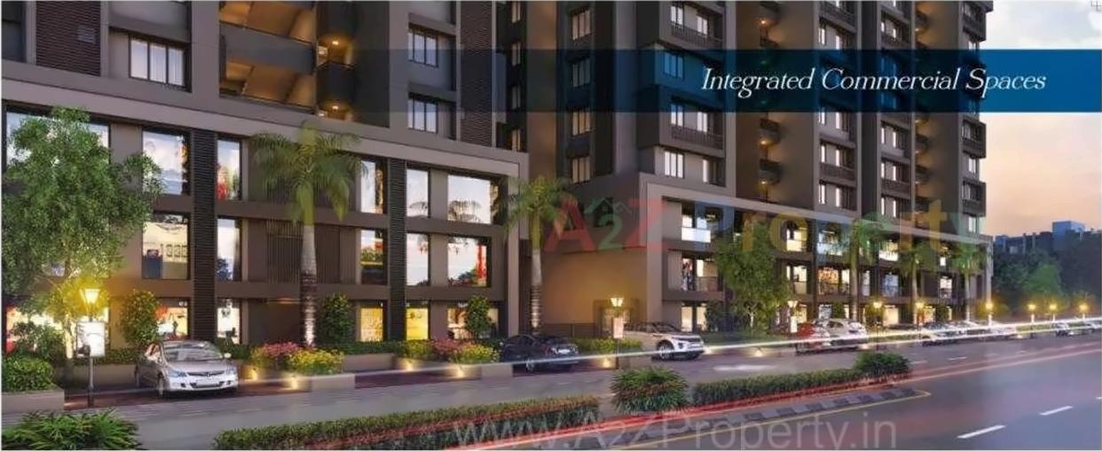 3D Elevation of real estate project Ashraya 10 () located at Kali, Ahmedabad, Gujarat