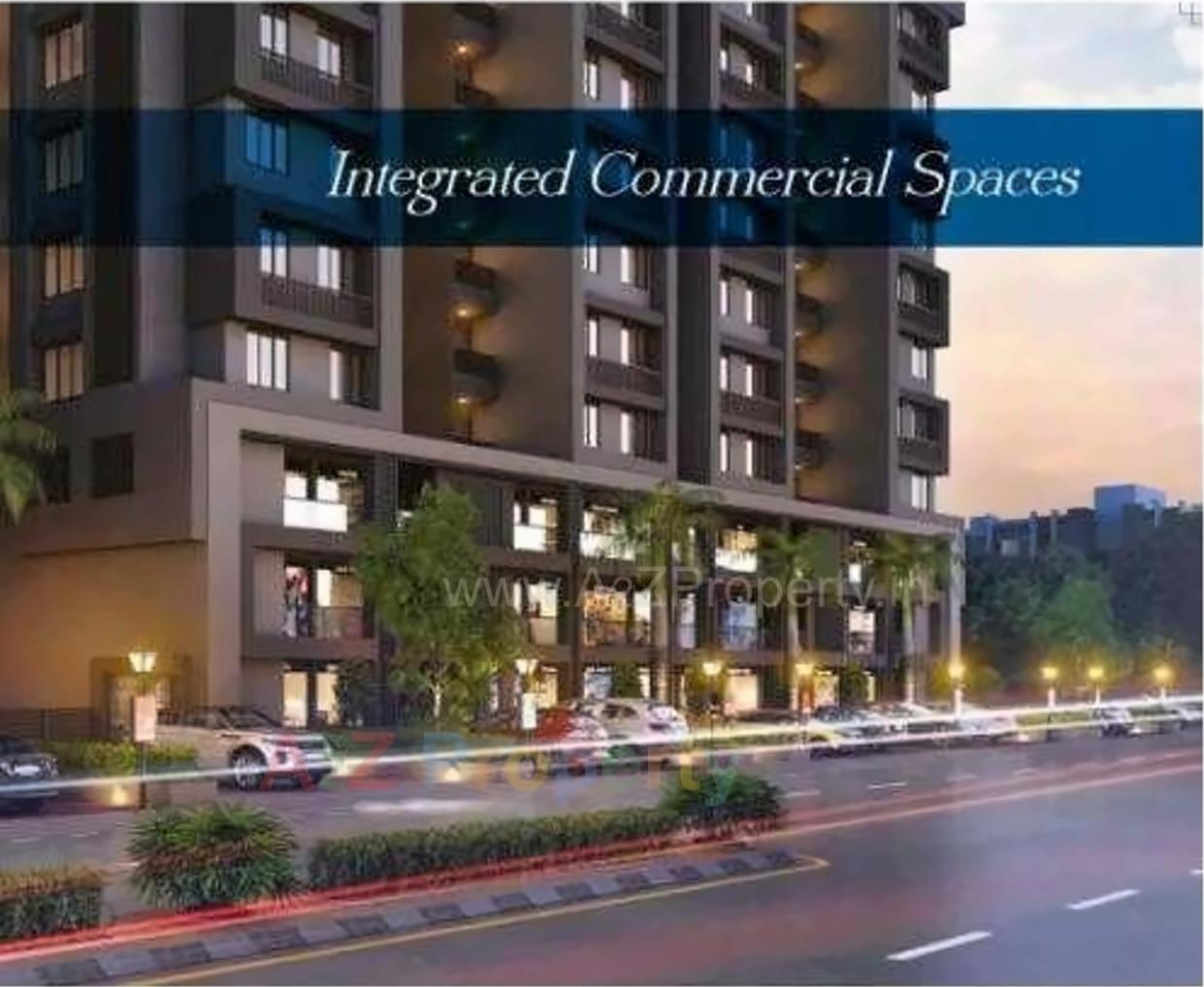 3D Elevation of real estate project Ashraya 10 (phase   2) located at Kali, Ahmedabad, Gujarat