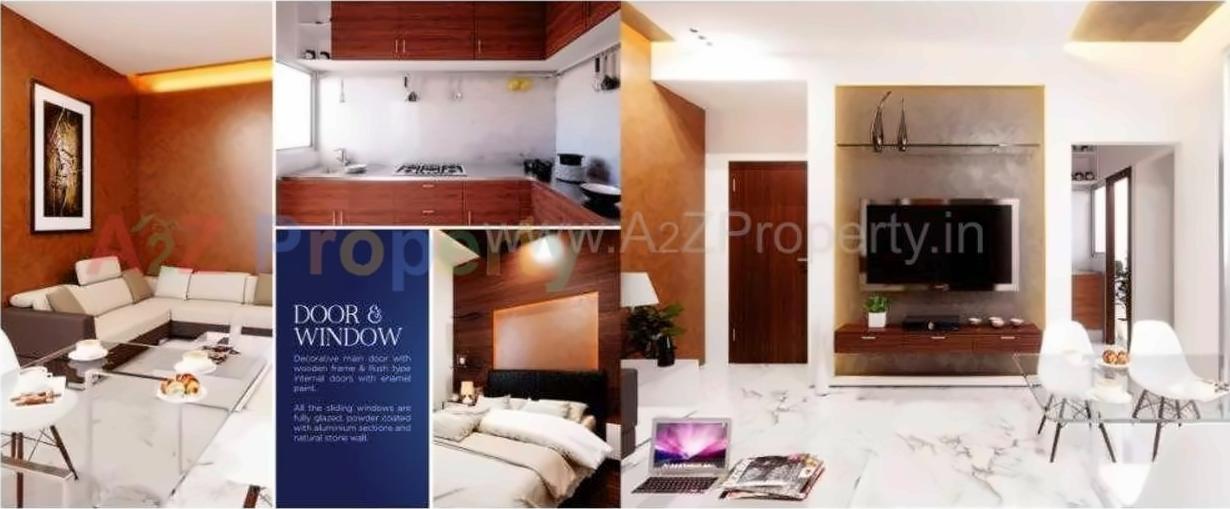 3D Elevation of real estate project Ashraya 10 (phase   2) located at Kali, Ahmedabad, Gujarat