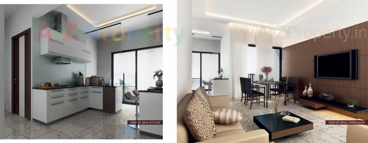 3D Elevation of real estate project Ashraya located at Kali, Ahmedabad, Gujarat