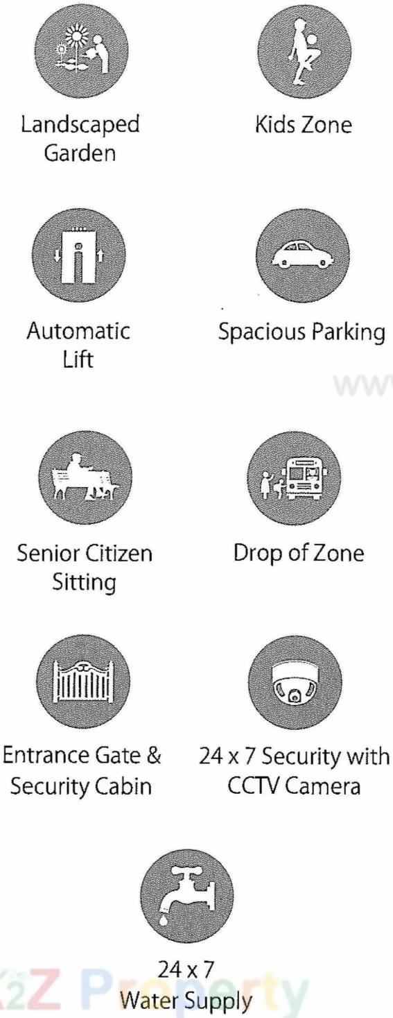 Amenities of Ashtavinayak Residency