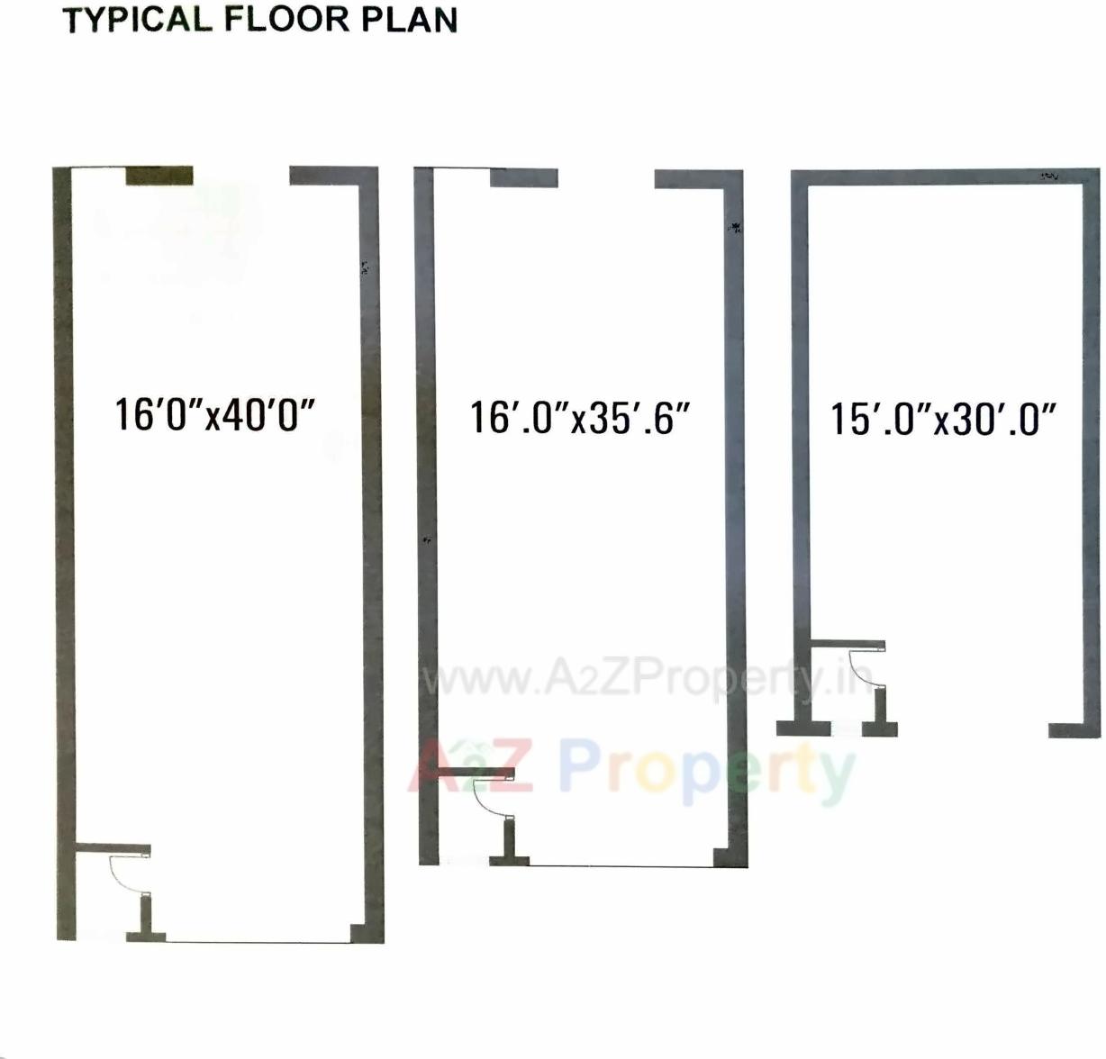 Layout of real estate project Ashudev Industrial Park located at Dascroi, Ahmedabad, Gujarat