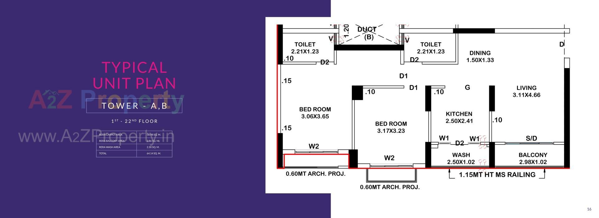 Layout of real estate project Aster Neo located at Ahmedabad, Ahmedabad, Gujarat