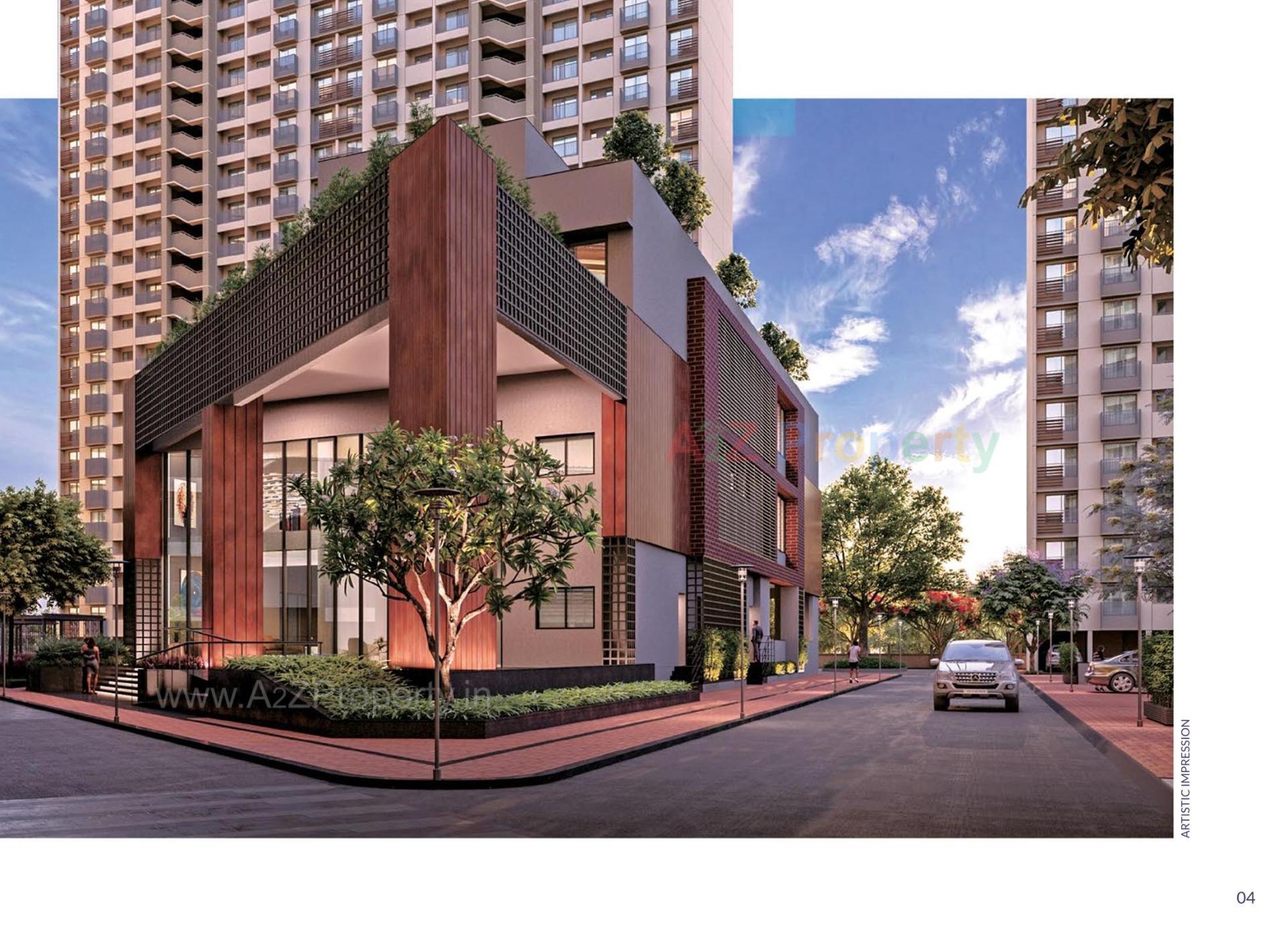 3D Elevation of real estate project Aster Neo located at Ahmedabad, Ahmedabad, Gujarat