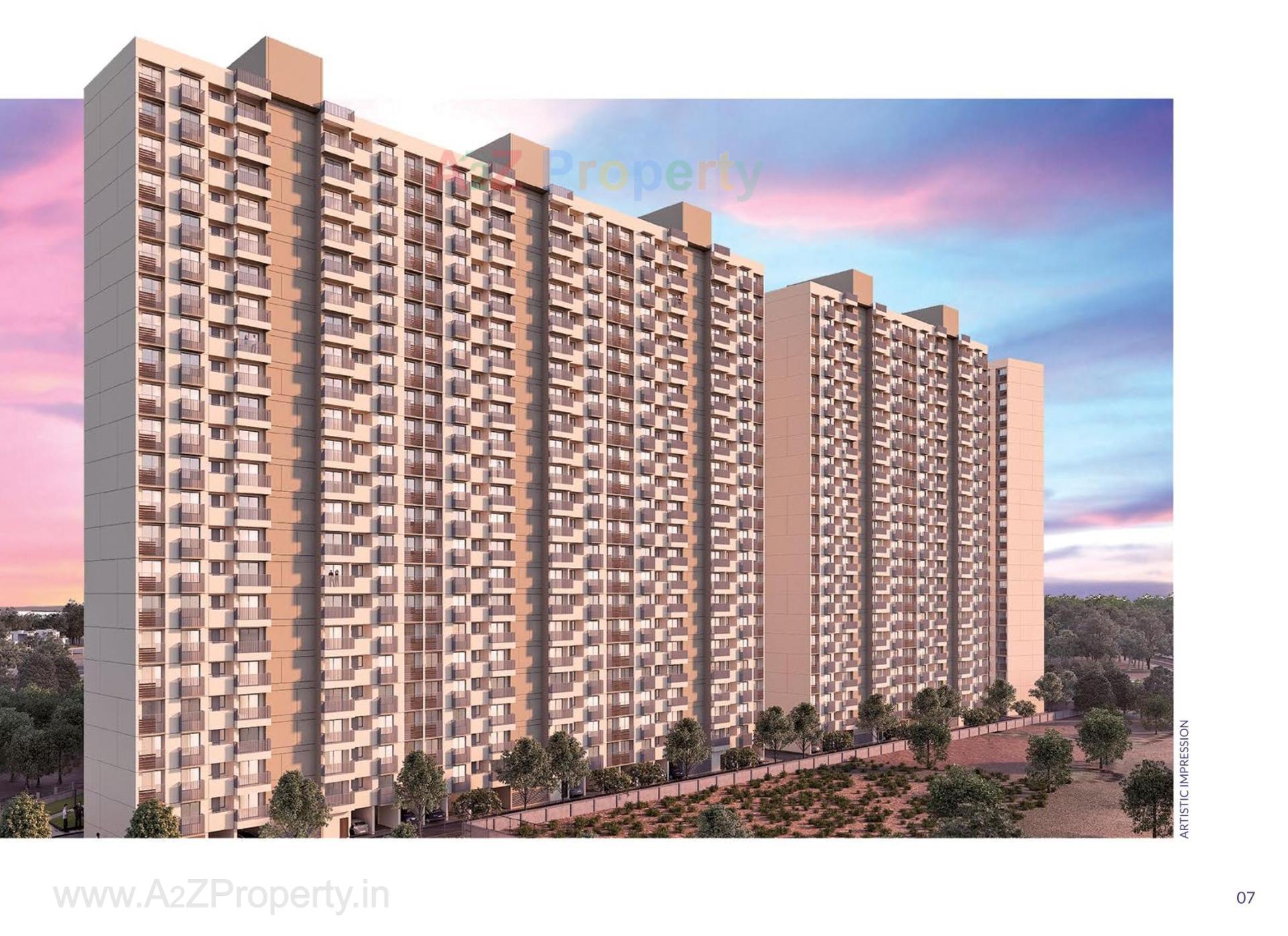 3D Elevation of real estate project Aster Neo located at Ahmedabad, Ahmedabad, Gujarat