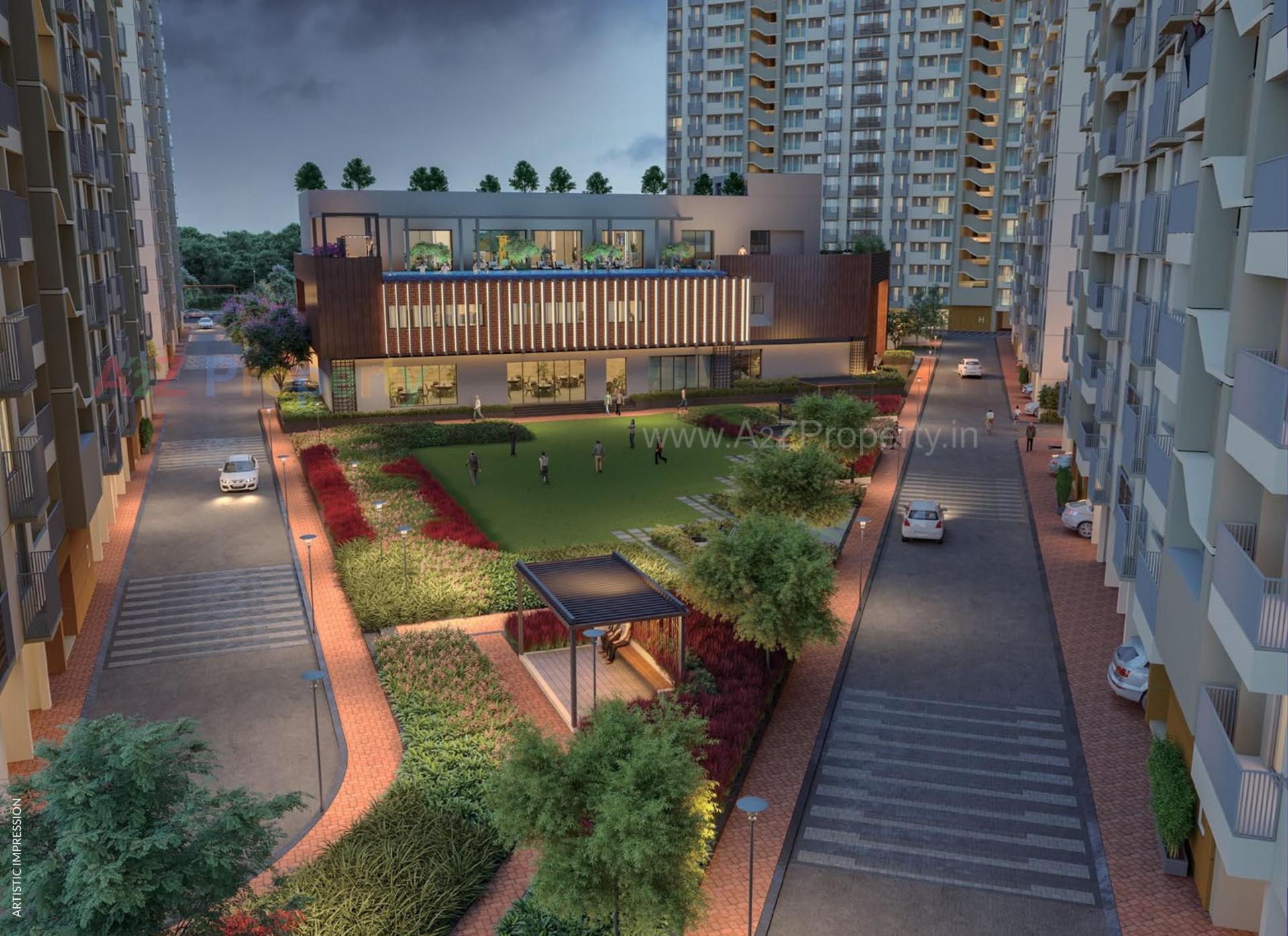 3D Elevation of real estate project Aster Neo located at Ahmedabad, Ahmedabad, Gujarat