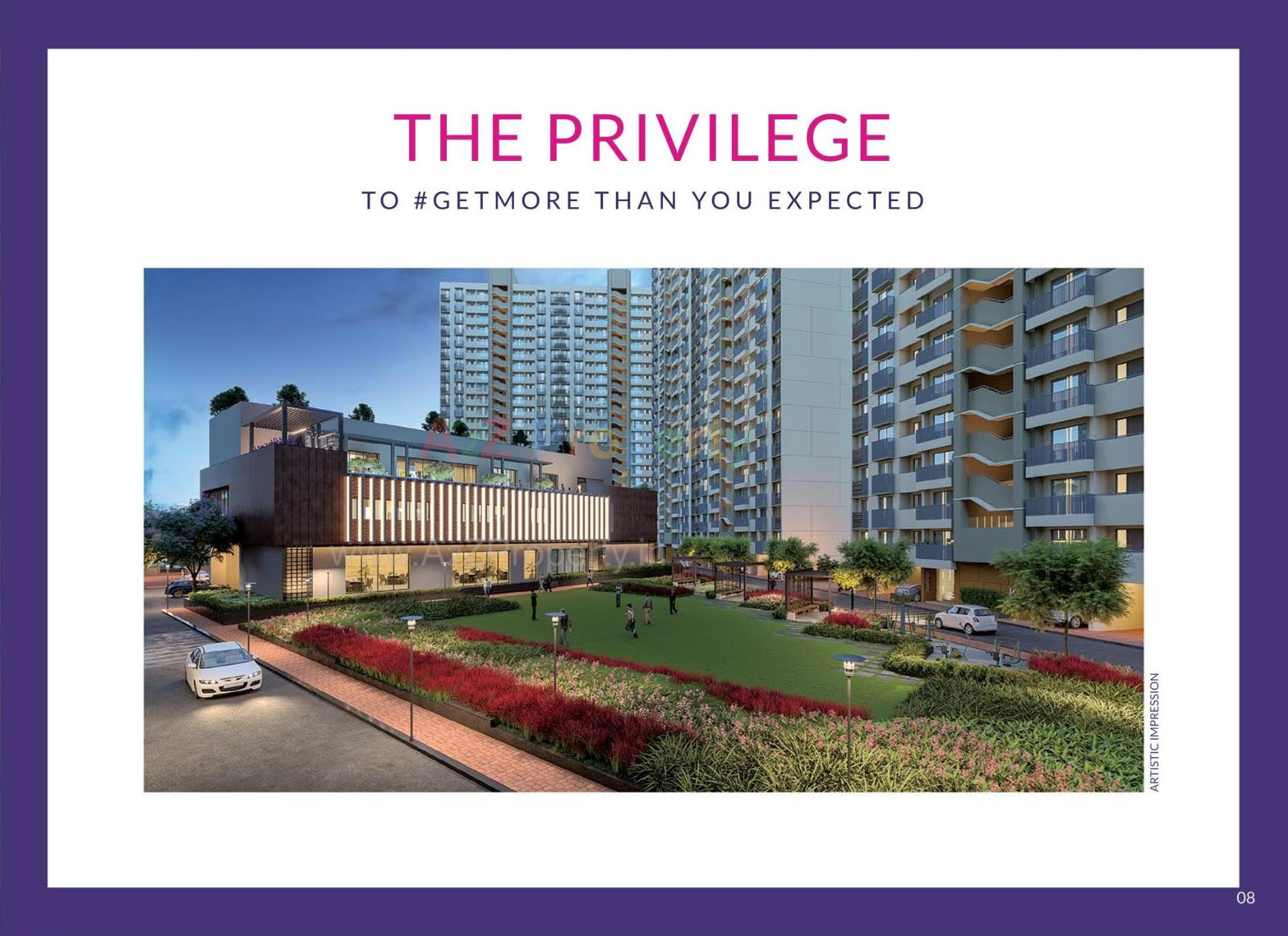 3D Elevation of real estate project Aster Neo located at Ahmedabad, Ahmedabad, Gujarat