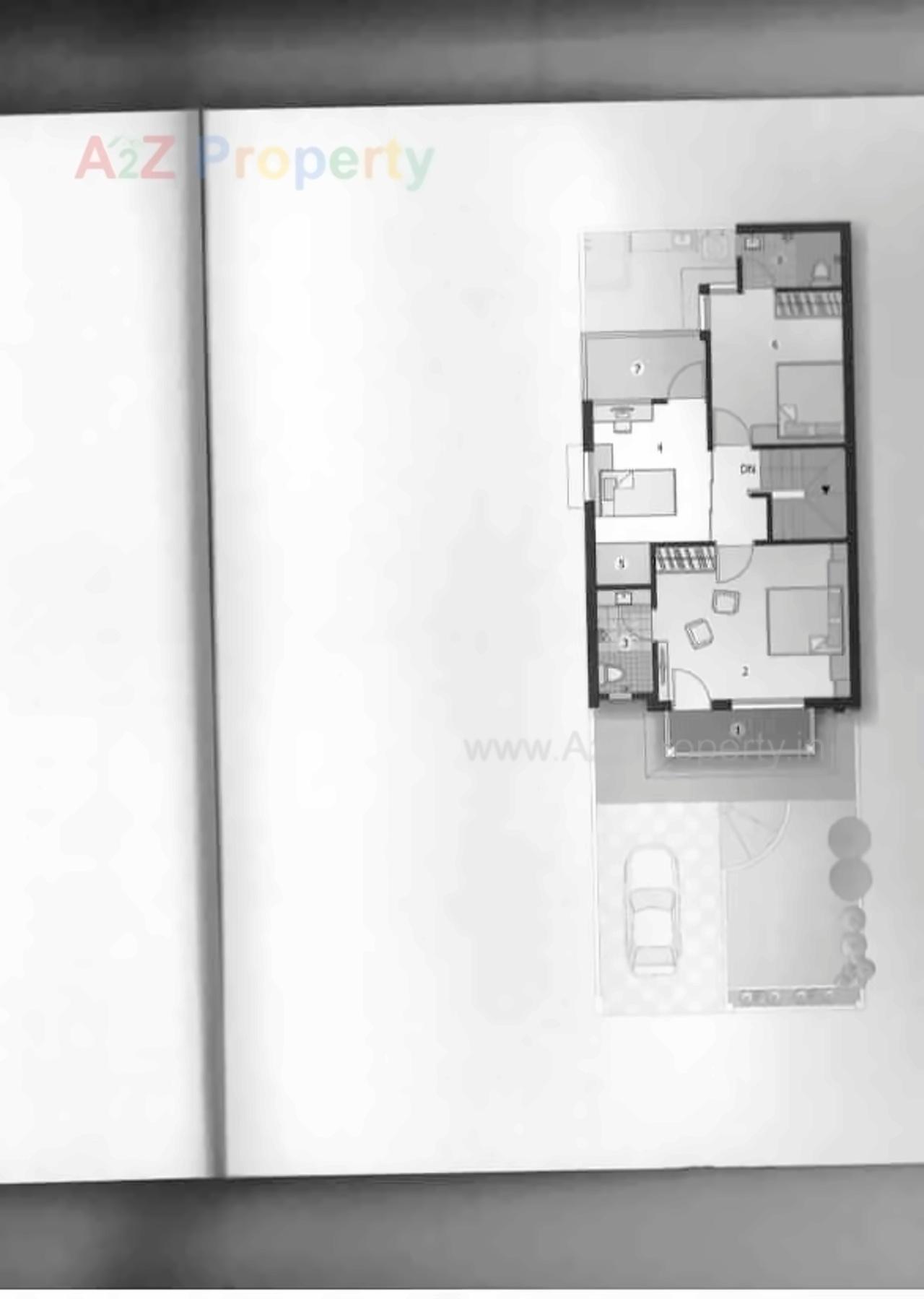 Layout of real estate project Astha Dreams located at Barejdi, Ahmedabad, Gujarat