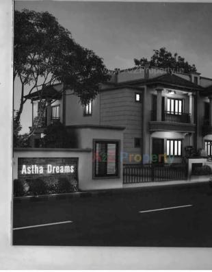 Elevation of real estate project Astha Dreams located at Barejdi, Ahmedabad, Gujarat