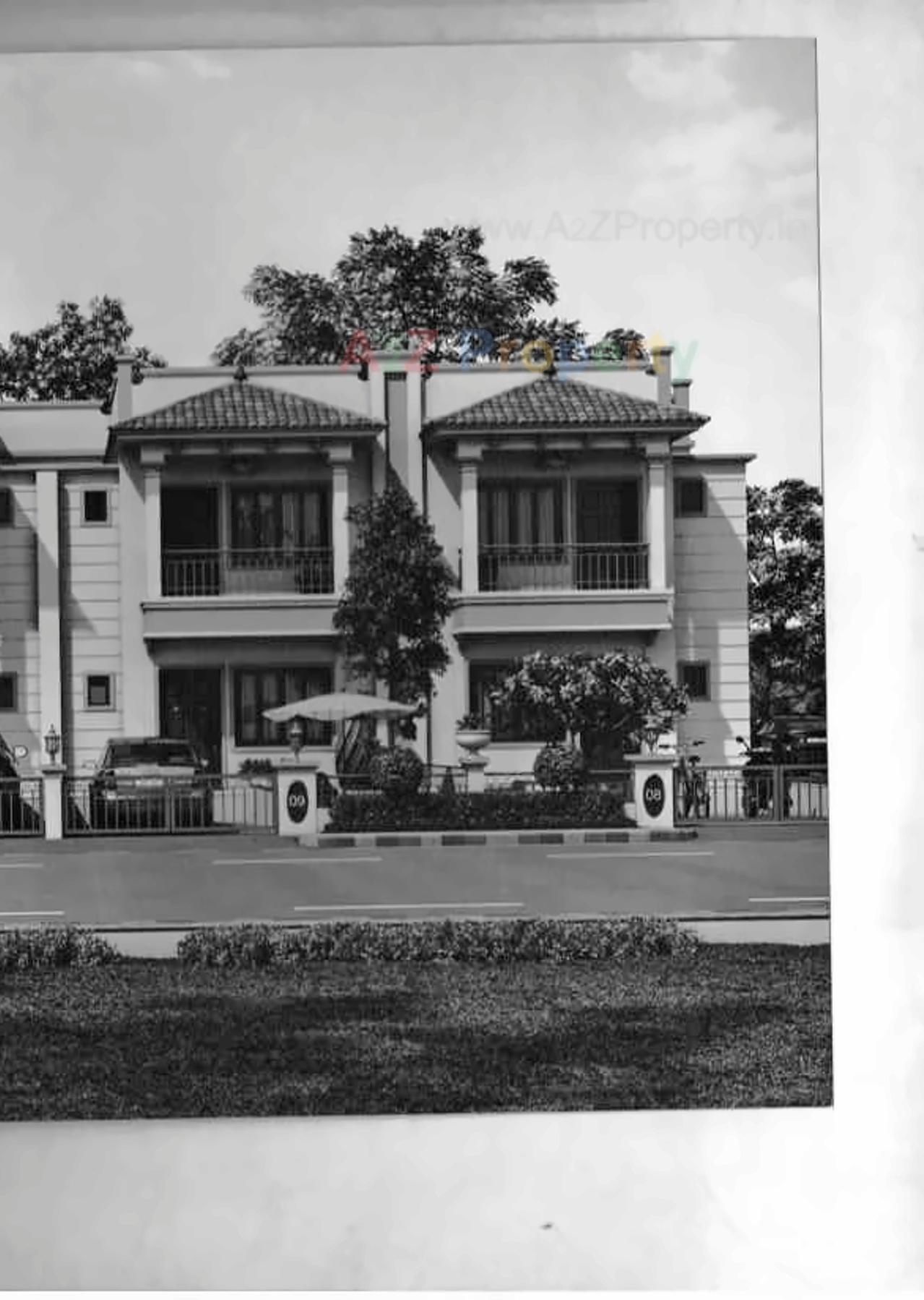 3D Elevation of real estate project Astha Dreams located at Barejdi, Ahmedabad, Gujarat