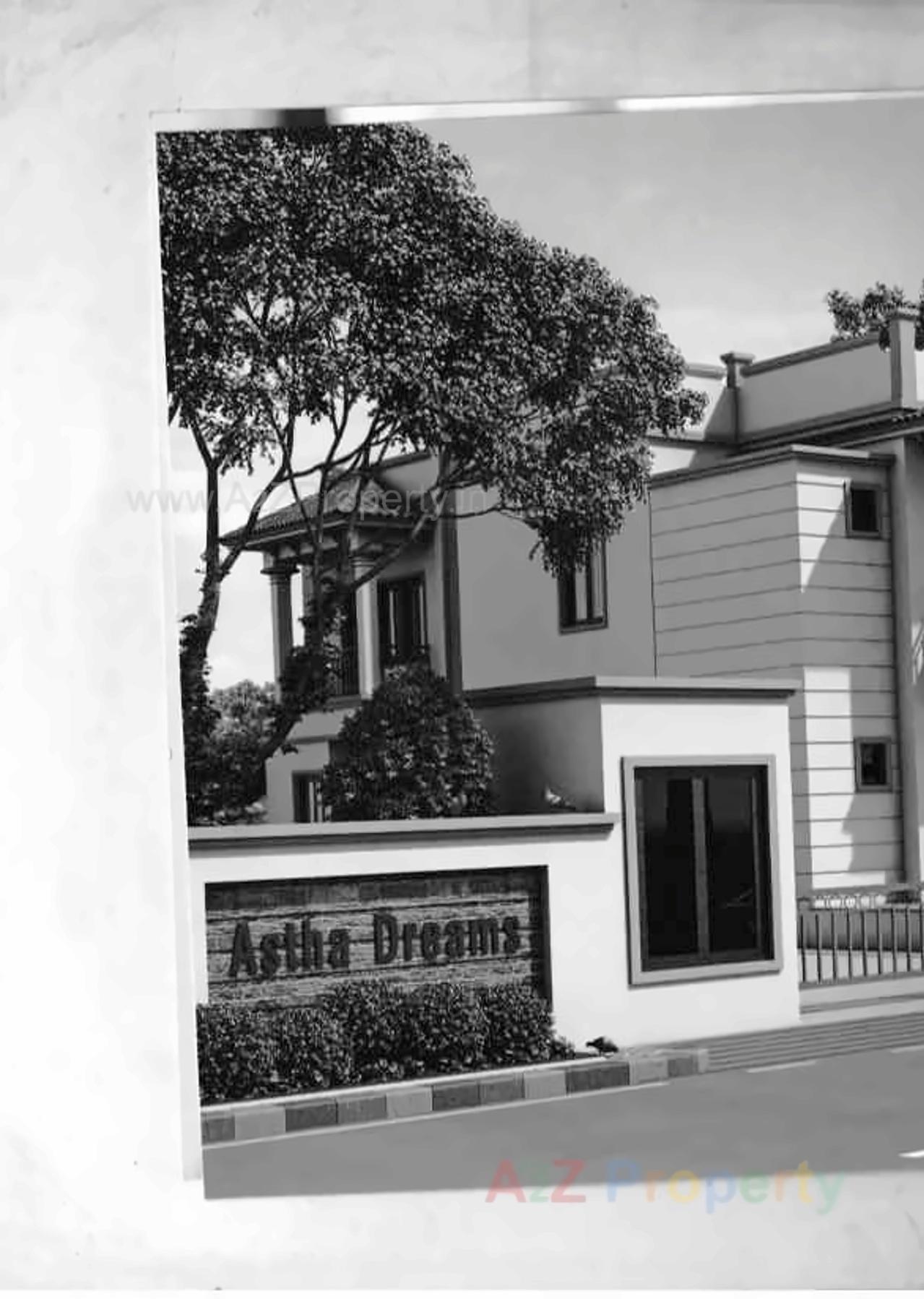 3D Elevation of real estate project Astha Dreams located at Barejdi, Ahmedabad, Gujarat