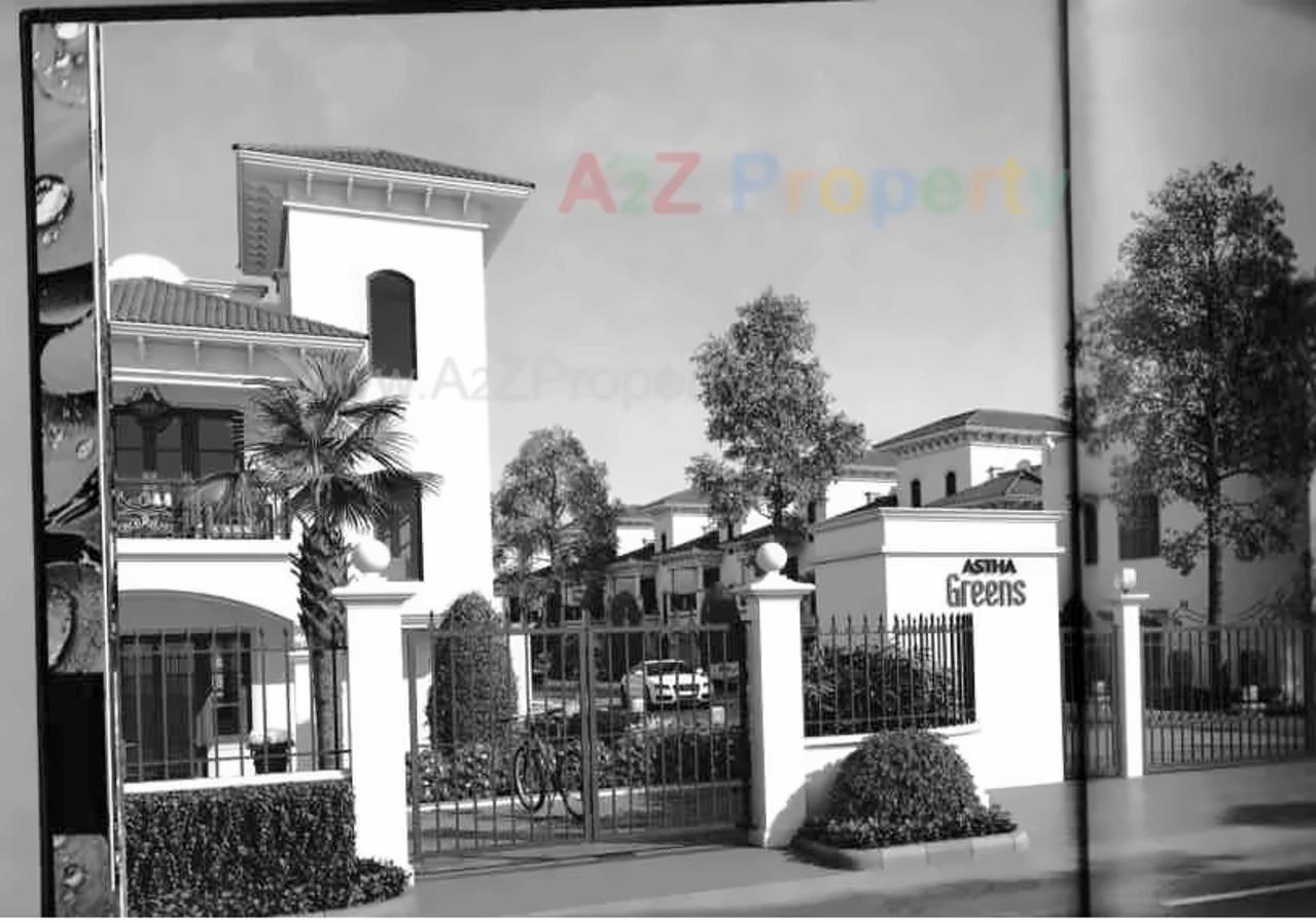 3D Elevation of real estate project Astha Greens located at Mahemdabad, Ahmedabad, Gujarat