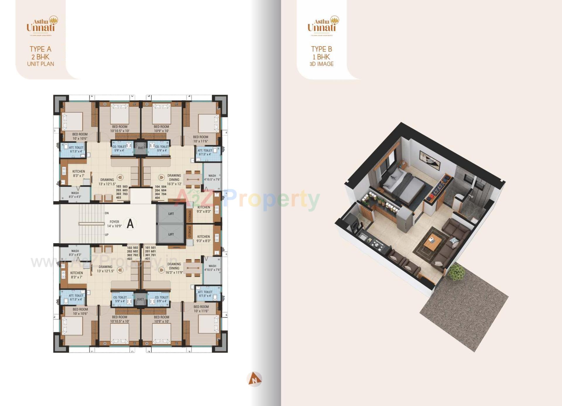 Layout of real estate project Astha Unnati located at Singrva, Ahmedabad, Gujarat