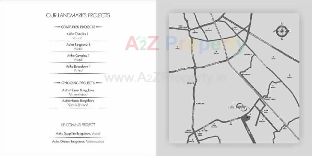  of real estate project Astha Vihar (block A+d) located at Barejdi, Ahmedabad, Gujarat