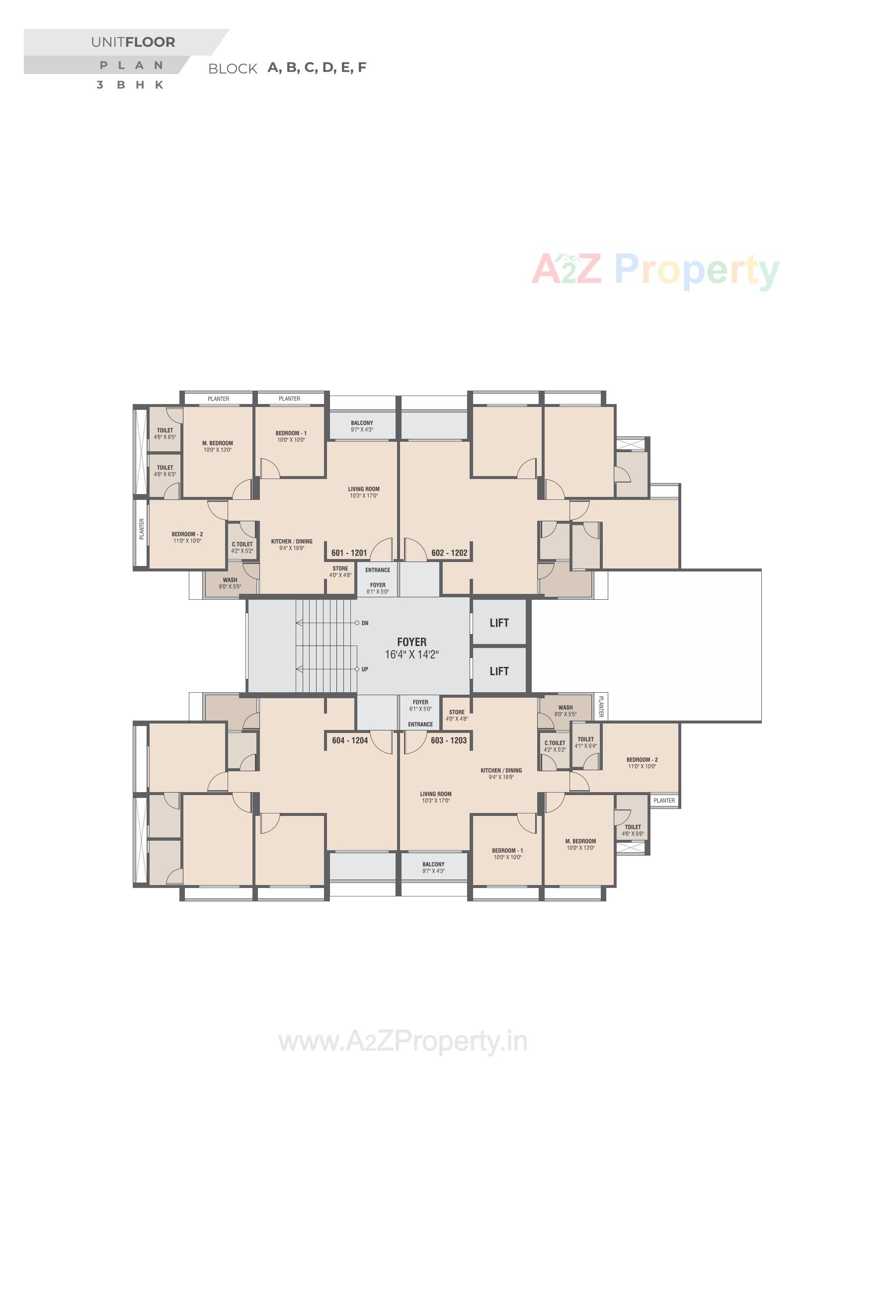 Layout of real estate project Atharva Abode located at Ahmedabad, Ahmedabad, Gujarat