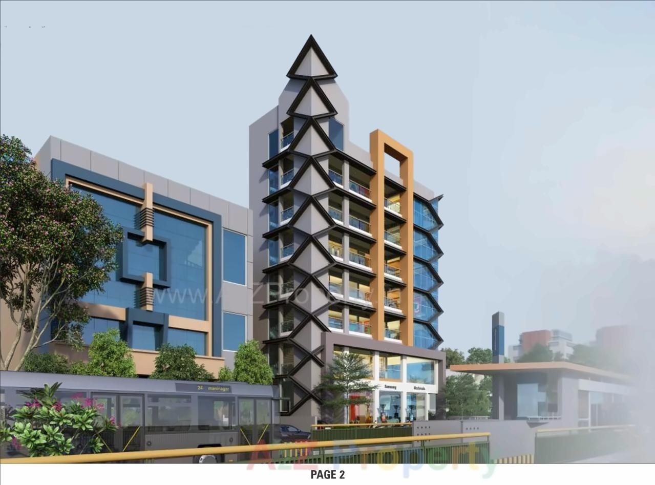 3D Elevation of real estate project Atharva located at Ahmedabad, Ahmedabad, Gujarat