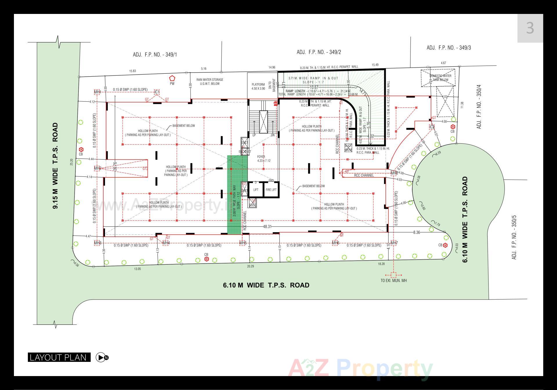 Layout of real estate project Athens located at Ahmedabad, Ahmedabad, Gujarat
