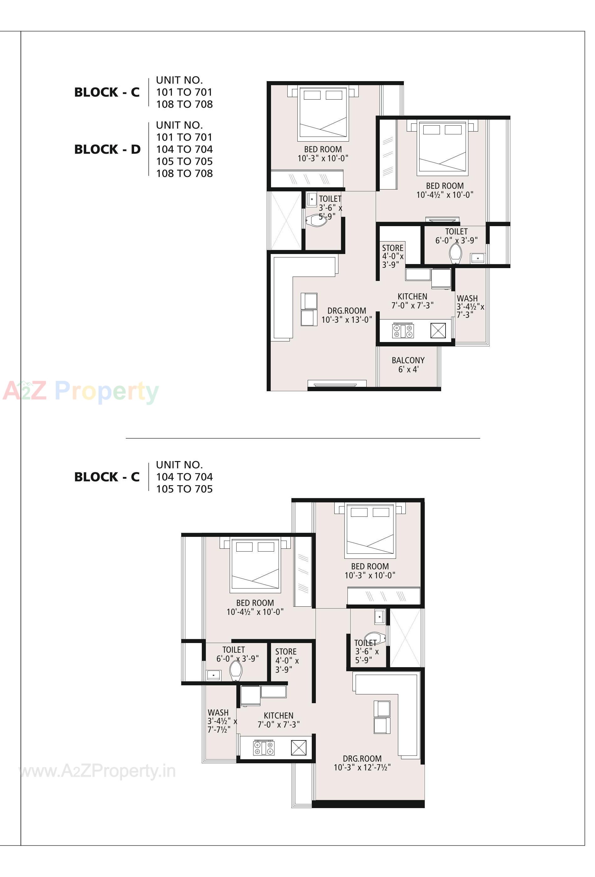 Layout of real estate project Atithi Elegance located at Narol, Ahmedabad, Gujarat