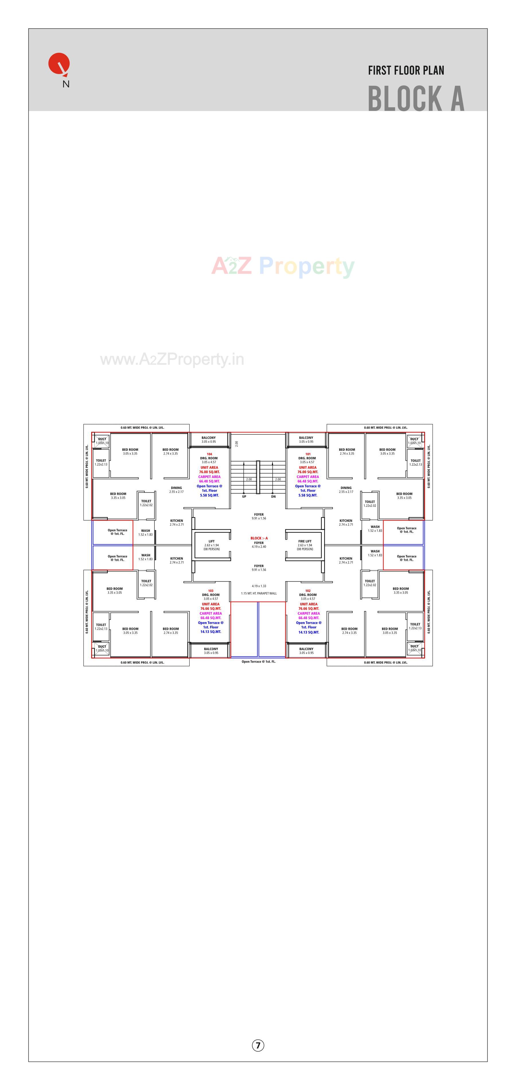 Layout of real estate project Atithi Prime located at Vatva, Ahmedabad, Gujarat