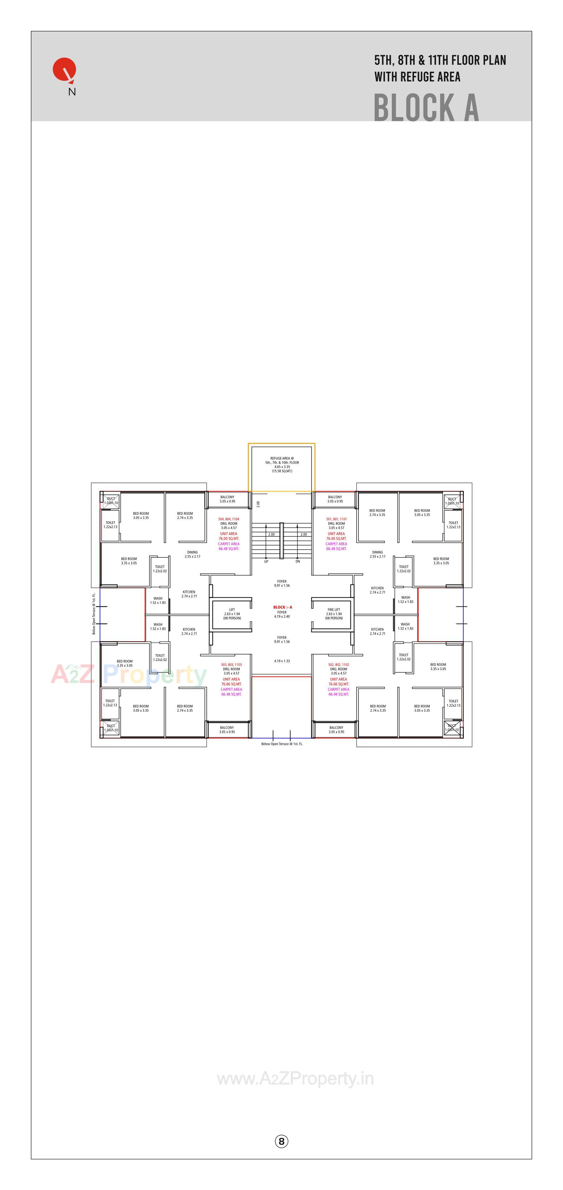 Layout of real estate project Atithi Prime located at Vatva, Ahmedabad, Gujarat