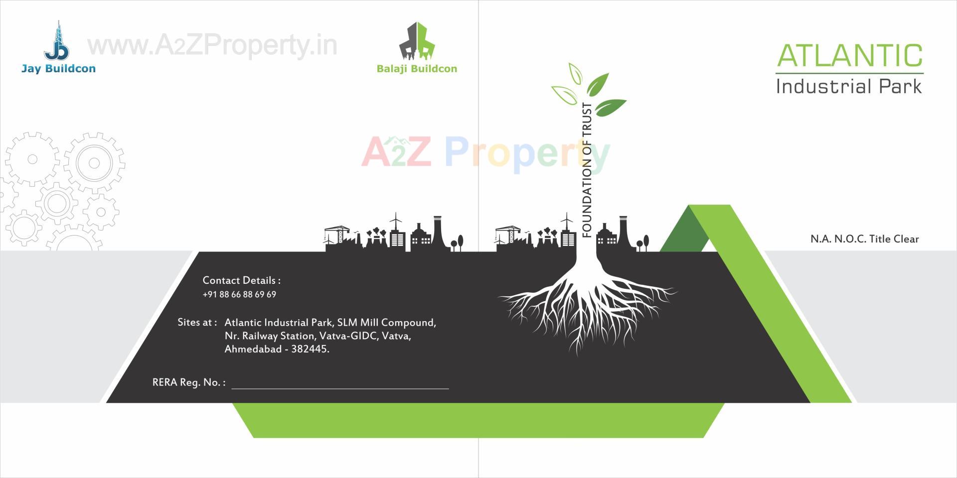  of real estate project Atlantic Industrial Park located at Vinzol, Ahmedabad, Gujarat