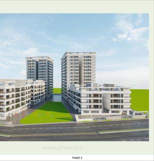 Elevation of real estate project Atlantis located at Nikol, Ahmedabad, Gujarat