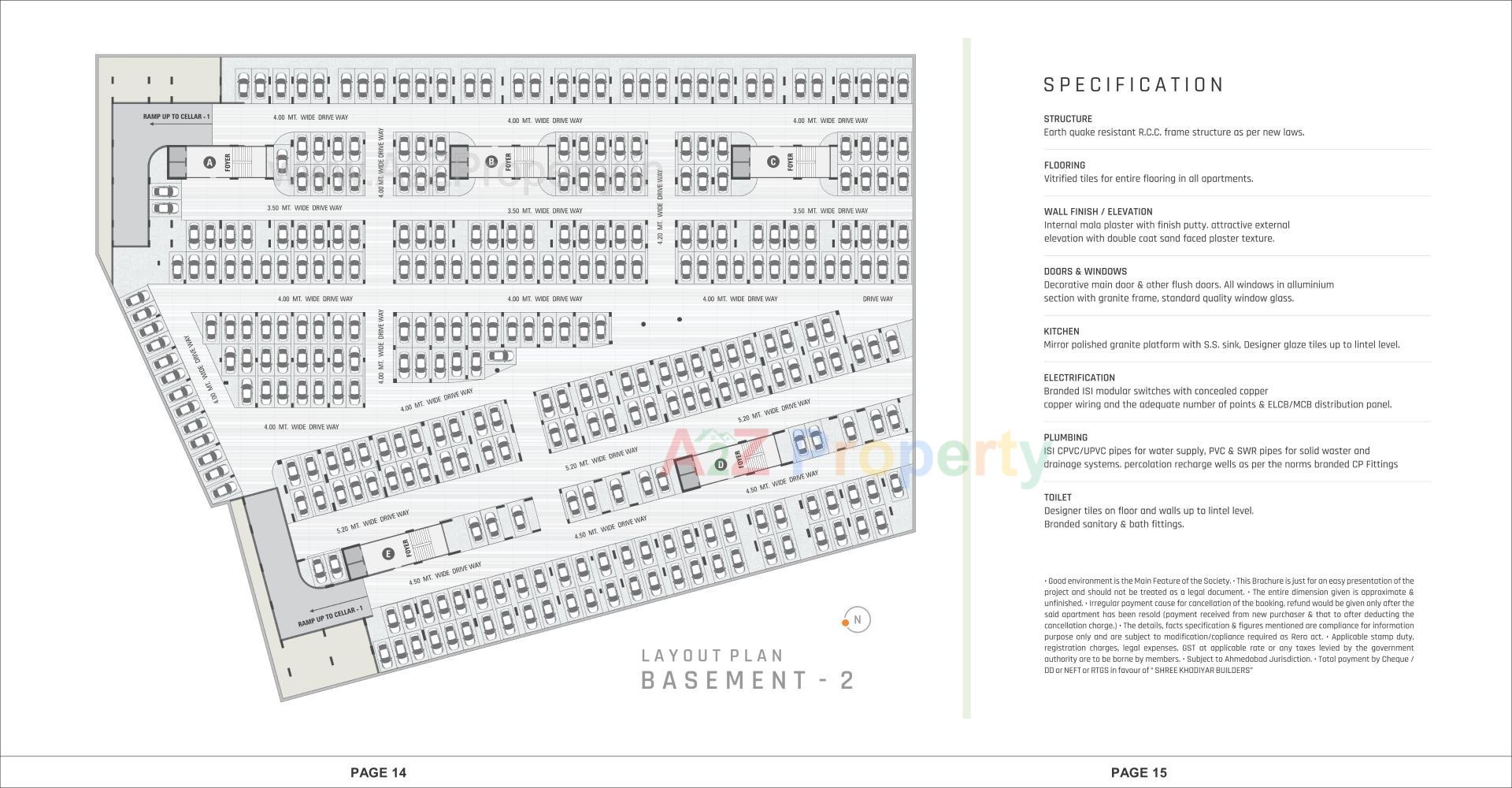  of real estate project Atlantis located at Nikol, Ahmedabad, Gujarat