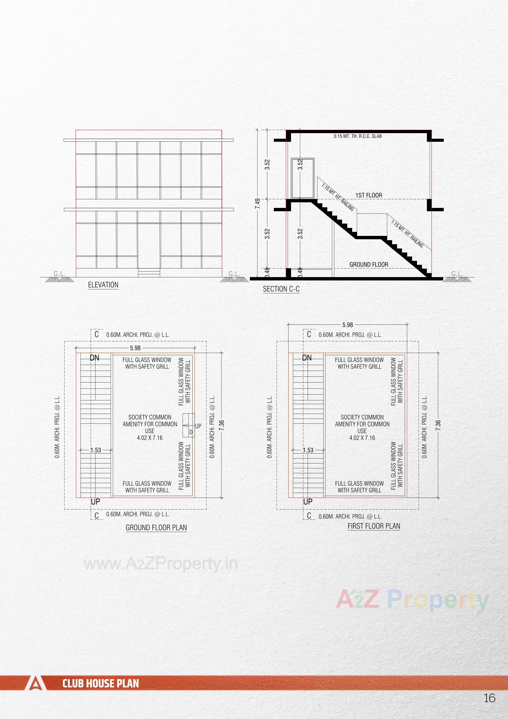  of real estate project Augusta located at Tragad, Ahmedabad, Gujarat