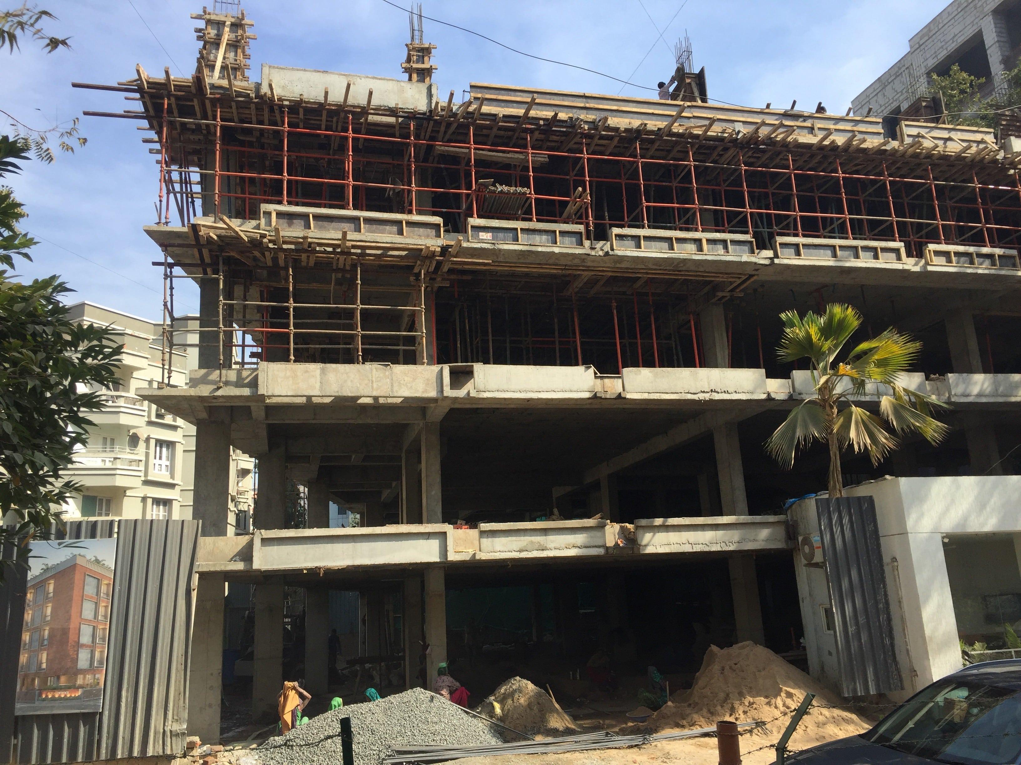 100578_const of real estate project Aura Anmol located at Shaikhpur-khanpur, Ahmedabad, Gujarat