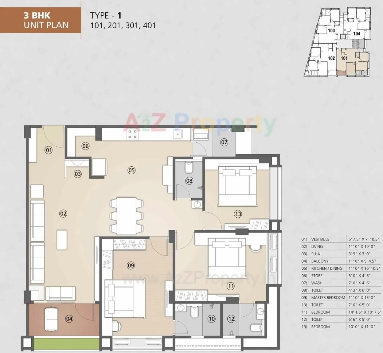 Layout of real estate project Aura Anmol located at Shaikhpur-khanpur, Ahmedabad, Gujarat