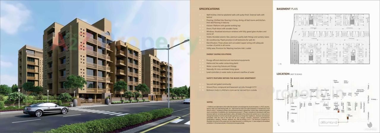  of real estate project Avadh Dreamland located at Sola, Ahmedabad, Gujarat