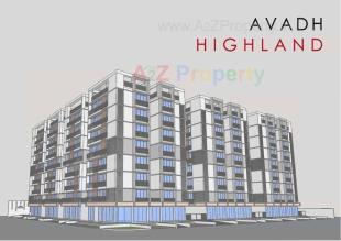 Elevation of real estate project Avadh Highland located at Bhadaj, Ahmedabad, Gujarat