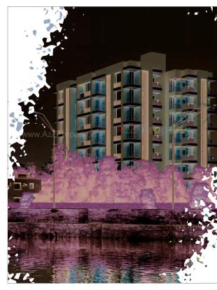 Elevation of real estate project Avadh Lake View located at Nikol, Ahmedabad, Gujarat