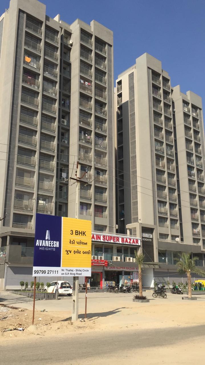 87144_const of real estate project Avaneesh Heights located at Shilaj, Ahmedabad, Gujarat