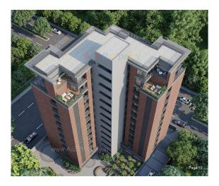 Elevation of real estate project Avani Amrut located at Jodhpur, Ahmedabad, Gujarat