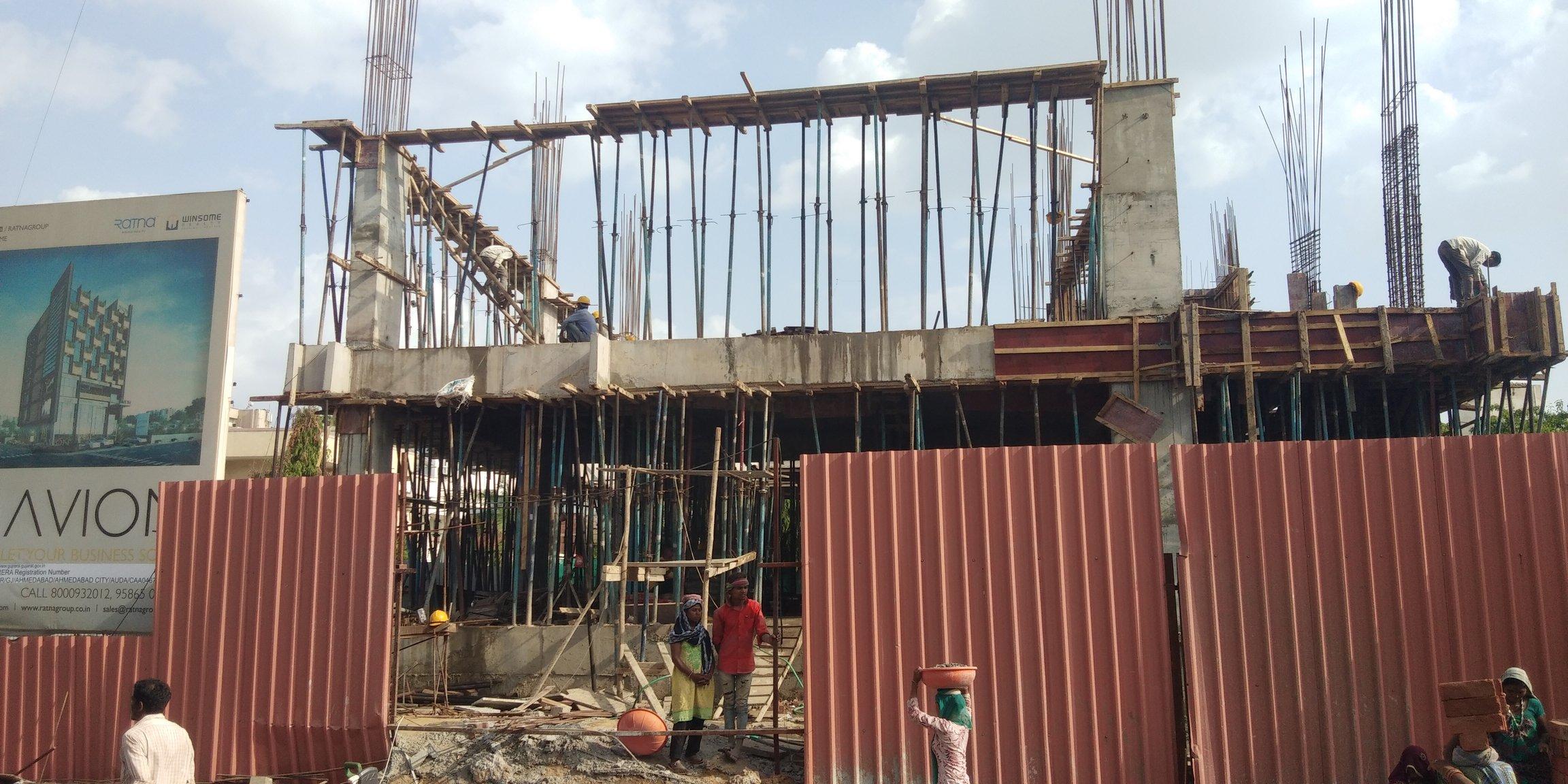 177382_const of real estate project Avion located at Naranpura, Ahmedabad, Gujarat