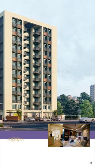 Elevation of real estate project Awadh Habitat located at Shilaj, Ahmedabad, Gujarat