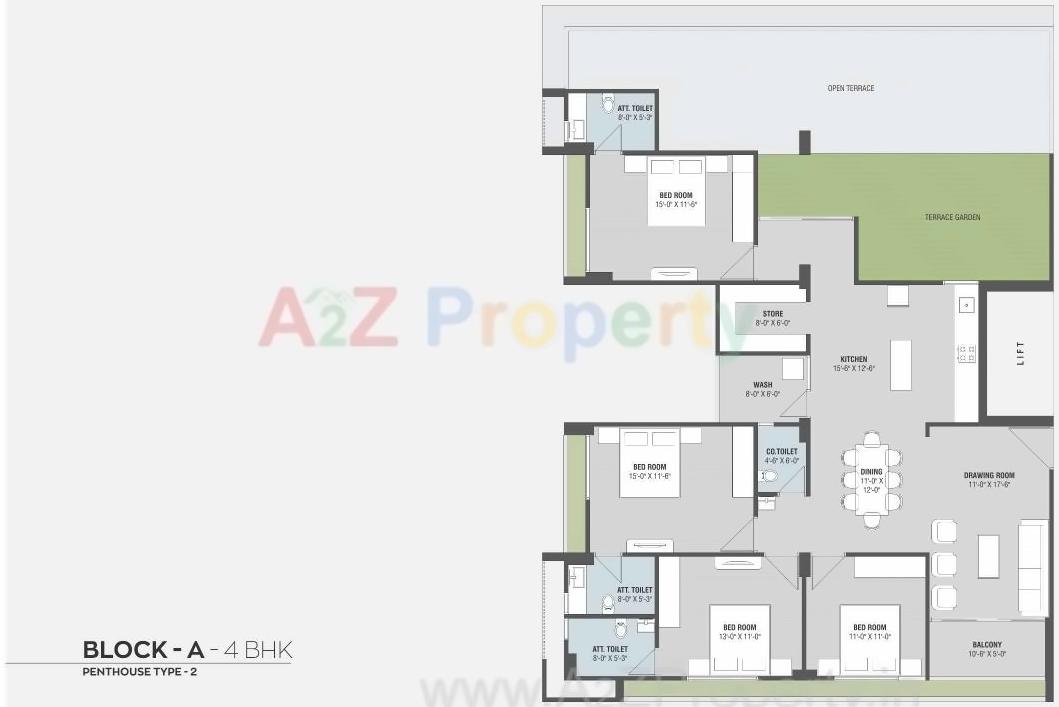 Layout of real estate project Awadh Prangan located at Ahmedabad, Ahmedabad, Gujarat