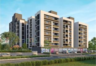 Elevation of real estate project Awadh Prangan located at Ahmedabad, Ahmedabad, Gujarat