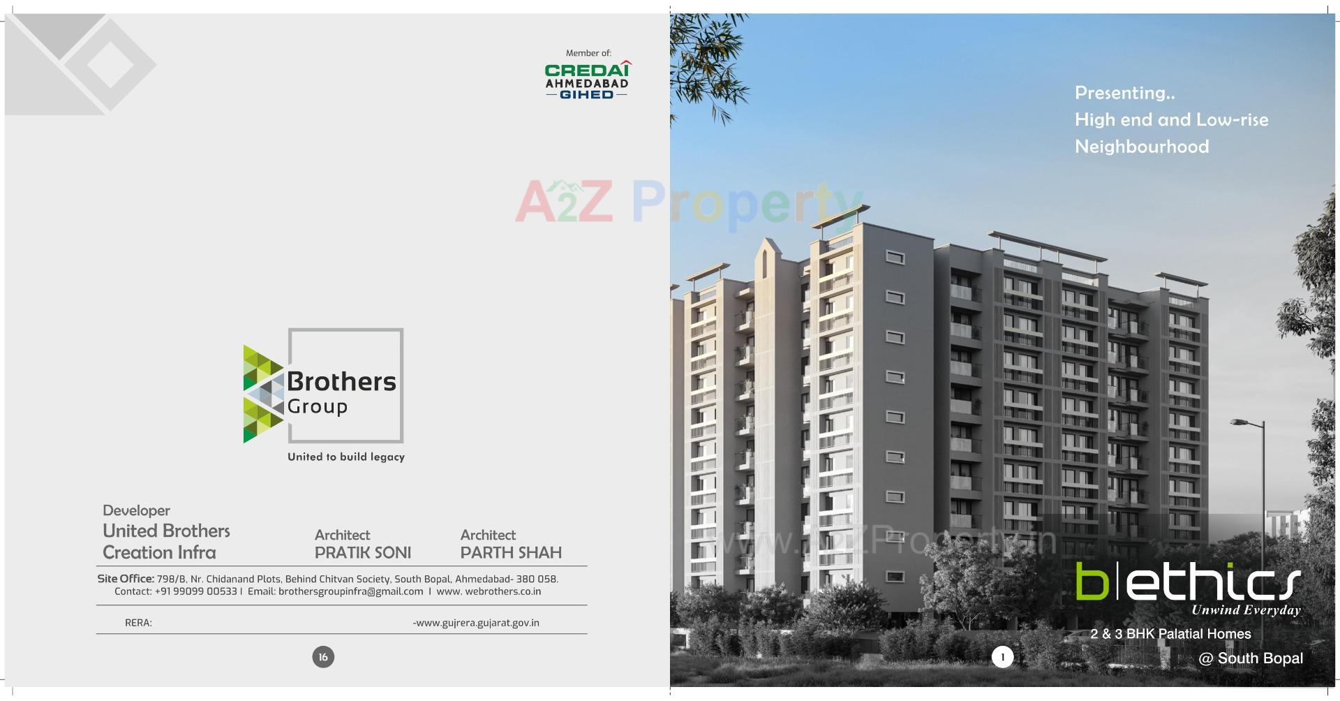  of real estate project B / Ethics located at Ghuma, Ahmedabad, Gujarat