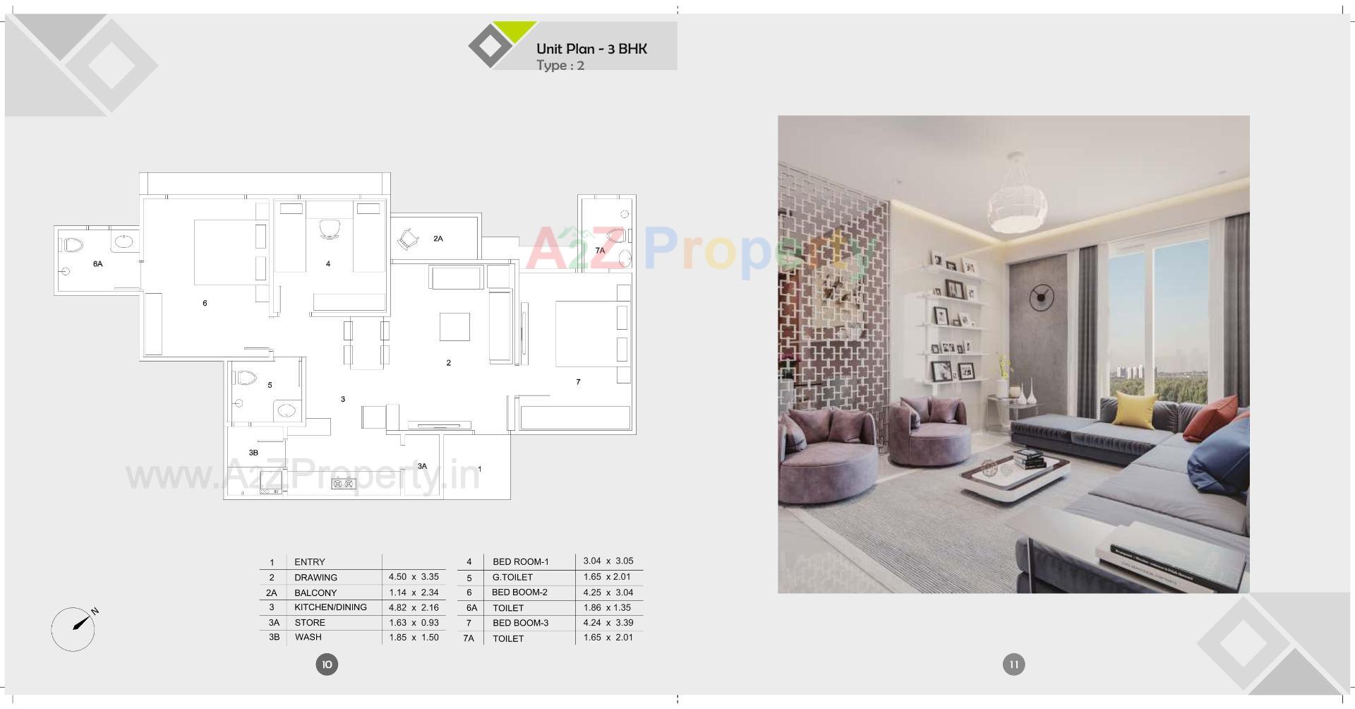 Layout of real estate project B / Ethics located at Ghuma, Ahmedabad, Gujarat